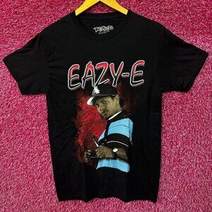 Eazy-E Ruthless Records NWA Poster West Coast Hip Hop Tee S